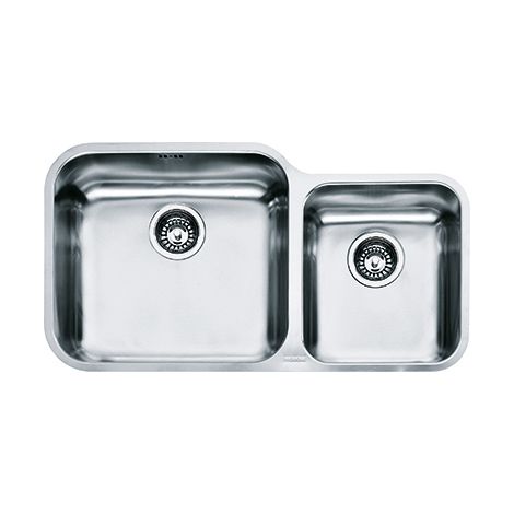 Franke GAX 120. Tipo di lavello: Lavello sottopiano, Forma del lavandino: Rettangolare, Colore del prodotto: Acciaio inox. Larghezza: 780 mm, Profondità: 400 mm - 122.0021.447 (1/2)