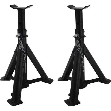 TURBOCAR - Chandelles pliables 2 tonnes 270-365mm (x2) - 925702 - Ce produit de marque SYNCHRO est neuf. (1/2)