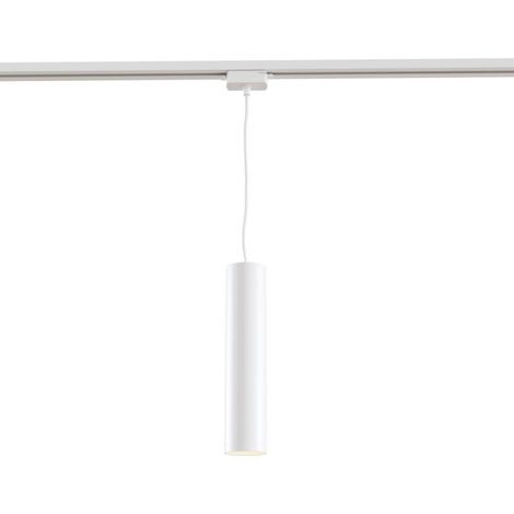 Pendente Per Binario Moderno In Alluminio Bianco 1 Luce (1/4)