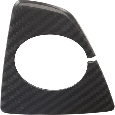 Manchon de base de levier de vitesse en fibre de carbone, garniture de cadre de décoration intérieure compatible M3/M4 F80 F82 F83 2014-2019 conduite à gauche (1/5)