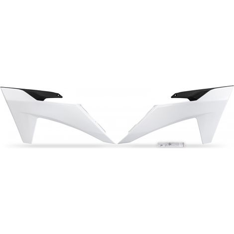 Protezioni radiatore UFO per KTM SX/SXF (SX-F) 125/250/300/350/450F 2023, colore bianco. (1/2)