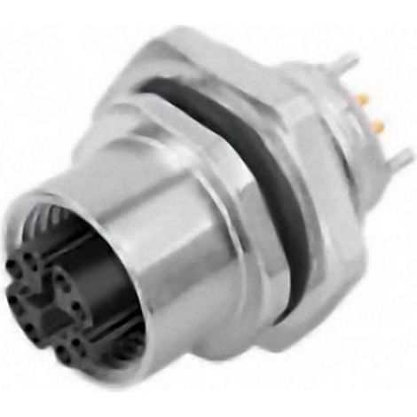 binder 09 3782 95 08 Sensor-/Aktor-Einbausteckverbinder M12 Buchse, Einbau  Polzahl Sensoren: 8 1 St