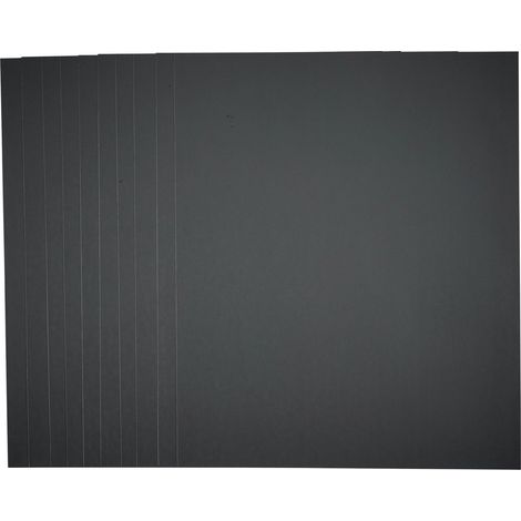 Wet and Dry Sanding Sheets, 230 x 280mm, 2000 Grit (Pack of 10) (37790) (1/5)