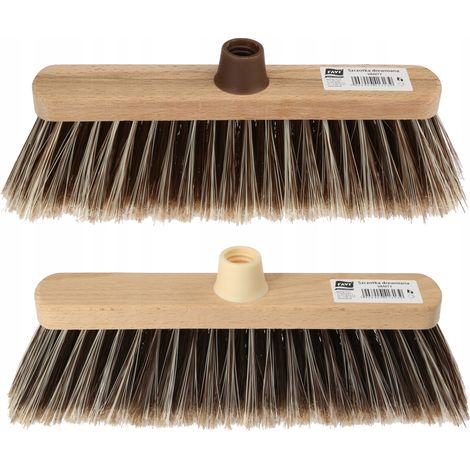 Escoba de madera para tocador