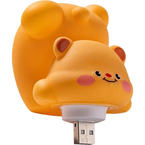 Veilleuse USB Enfant en Forme d'Ours (1/5)