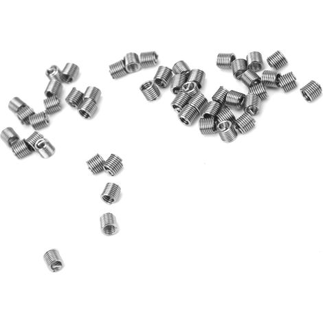50 Stück Gewindeeinsätze, Gewindereparatur-Schutzhülsen, Reduziermuttern, Befestigungselemente M1,6 x 0,352,5D (1/5)