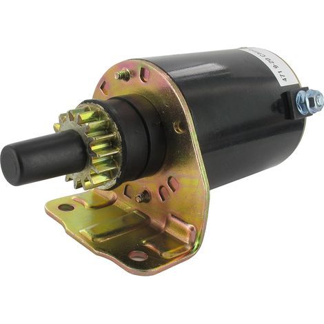 1 Démarreur électrique 15 dents, moteur Briggs Stratton 350000-380000, volant métal