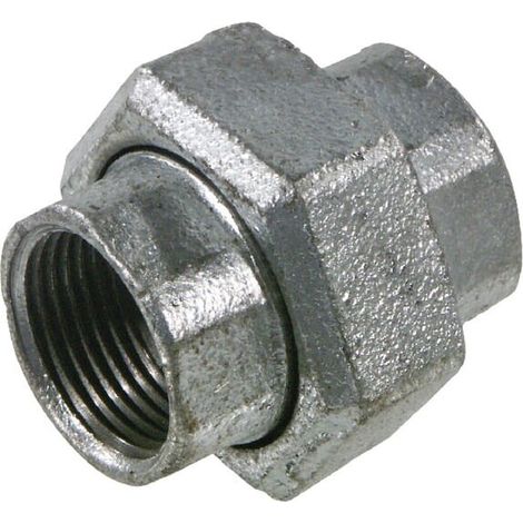 Collegamento a vite zincato filetto interno/filetto interno 2 1/2" UNIVERSALE FG340212