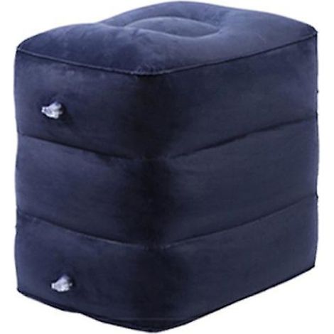 Repose-pieds gonflable en forme d'avion, hauteur réglable, durable, doux, usage général, pliable, portable (1/5)