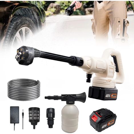 Nettoyeur haute pression électrique 3000 W, pistolet de lavage auto 6-en-1, outils de nettoyage de jardin, nettoyeur haute pression pour voiture, pulvérisateur de jardin (1/5)