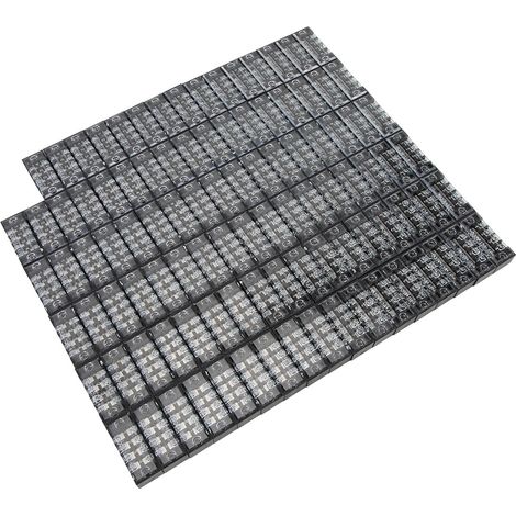 Jeu de 100 borniers de jonction 15A 600V TB-1504L, colonne en cuivre, 4 sections, connecteur électrique (1/5)