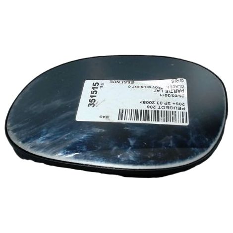 [PRODUIT D'OCCASION] Glace Retroviseur Exterieur G PEUGEOT 206+ 2009- ♻️ Ref Oe. 8151qq - Garantie à vie (1/3)