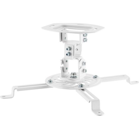 Metronic – Support plafond vidéoprojecteur inclinable – Rotation 360° – Inclinaison 30° – Fixation pour projection sur grand écran