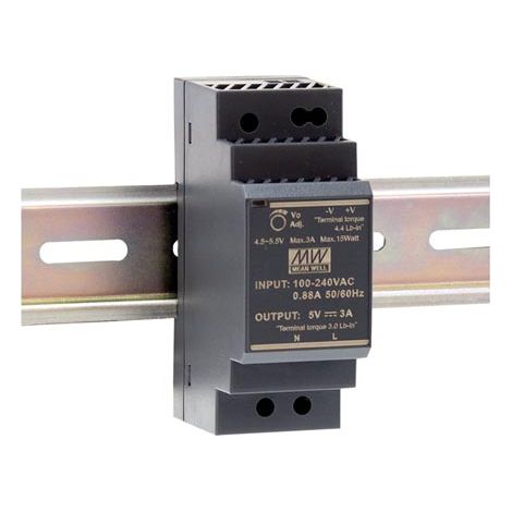 Alimentation - 1 sortie - montage sur rail din - 30 w - 24 v - 1.5 a - pour usage industriel