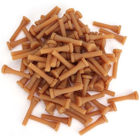 YDuupxe 96 Pièces Bâton de Colle Plumer Doigts pour Canard Dinde Oie Plumeur Trous de Poulet en Caoutchouc Accessoires de Retrait Flexibles Utilisés pour L'équipement D'abattoir