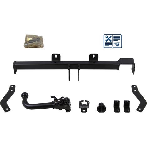 Attelage - Renault KANGOO - 08/97-12/99 - rotule démontable - AUTO-HAK - Faisceau universel 7 broches (1/2)