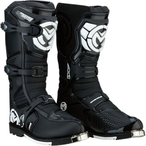 Botte de moto cross Moose noire taille 43 pour homme / femme M1.3 (1/2)