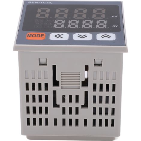 Digitaler PID-Thermostat-Temperaturregler 100-240 VAC Ausgang Heizungsregler BEM-TC7A-14RV (1/5)