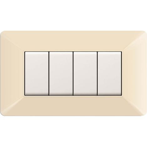 PLACCA EASY MATIX AVORIO 4P- 1,0 pz