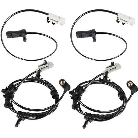 4 capteurs de vitesse de roue ABS avant/arrière gauche/droite 56044146AA 56044144AB compatibles avec JEEP Commander Grand Cherokee 2006-2010 (1/5)