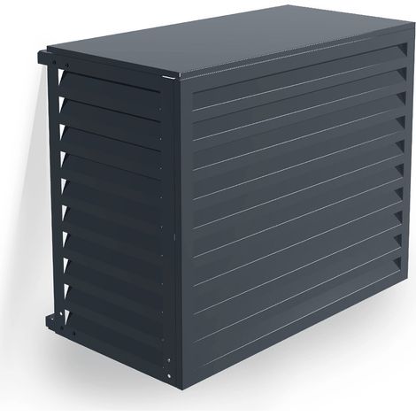 Cache clim Amaro Gris Anthracite en acier - Taille M (1/5)