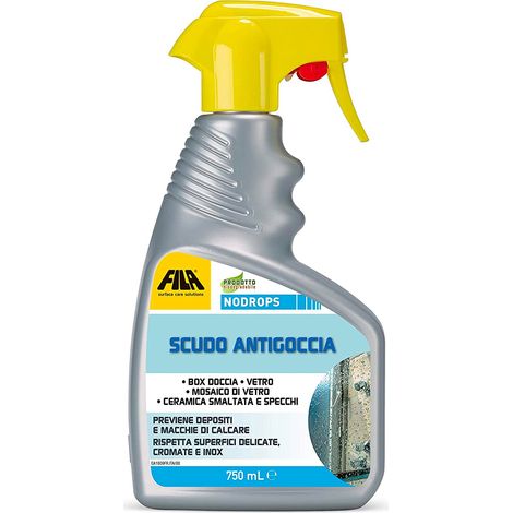 Filano Drops Detergente Protettivo Antigoccia per Vetro Box Doccia Goccia Fila (1/4)