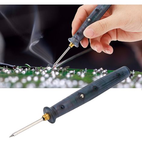 Elektrischer Lötkolben mit USB-Anschluss, dreistufiger Temperaturregelung, tragbar, 5 V, 8 W, für Schüler und Zuhause (1/5)