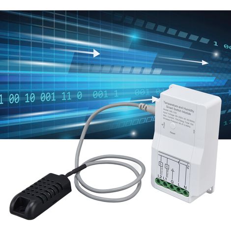 Termostato electrónico inteligente TUYA con WiFi, modo de sonda, 90–250 V, relé doble, doble salida, aplicación Smart Life. (1/5)