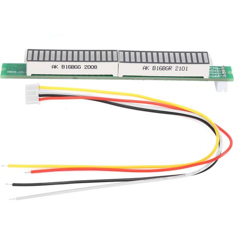 Lampe indicateur de niveau musical 32 bits mono, circuit électronique de bricolage amusant, pièces de kit DIY (1/5)