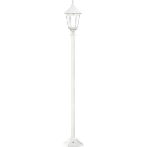 Columna clásica CLIC-CLAC 6 IP44 E27 42W 1930mm Blanco