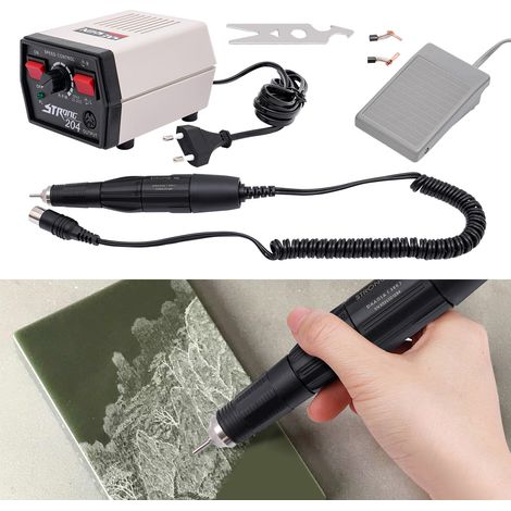 Dental Lab Marathon Micro Motor 35.000 U/min 65W Foot Control Elektromotor Labor Mikromotor Elektro-Mikromotor Poliereinheit