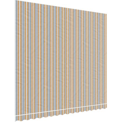 Awning Replacement Fabric Multicolour 400x350 cm Polyester vidaXL