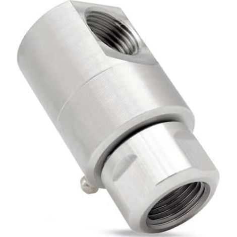 Raccord pivotant pour enrouleur de tuyau en acier robuste 5024-Ni-AL résistant à la corrosion industrielle (1/4)