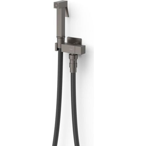 Mitigeur encastré avec douche pour WC Graphite - TRES 24112351GR
