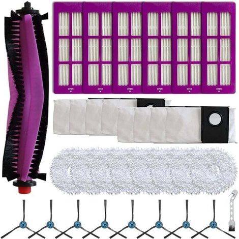 Dust bag kit with main side brush, compatible with Eureka J15 Pro for Ultra vacuum cleaner, replacement accessories (1/4)