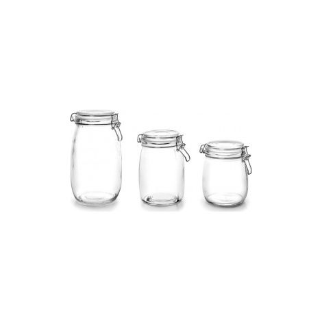 BARATTOLO DI VETRO ERMETICO - 800 ML