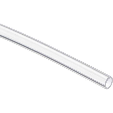 Tuyau 2m Silicone Caoutchouc Tube Air Tuyau Eau Tube pour Pompe Transfert Transparent 1.5mmX2.5mm (1/4)
