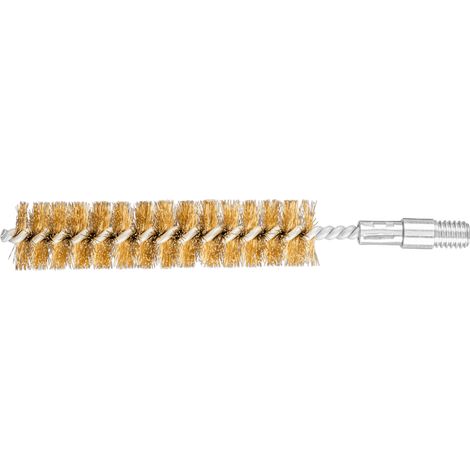 PFERD TOOLS Innenbürste IBU Ø22x100mm Gewinde 3/8" BSW Messing-Draht-Ø0,20 10 Stk