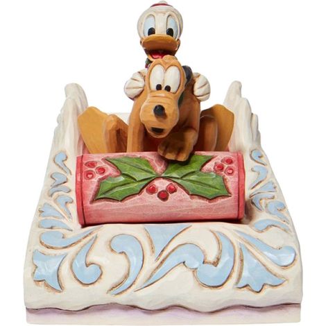 Petite statuette de Collection Pluto et Donald (1/2)