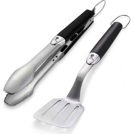Cubiertos para barbacoa, 2 piezas, Weber