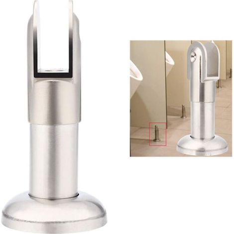 Support de cloison réglable en acier inoxydable 304 – Diamètre 32mm – Épaisseur 1.5mm – Plage de clip 12 à 18mm – Pour toilettes publiques (1/5)