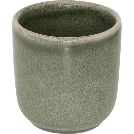 Tasse Terre inconnue vert kaki D6,7xp5,5cm - Atmosphera créateur d'intérieur