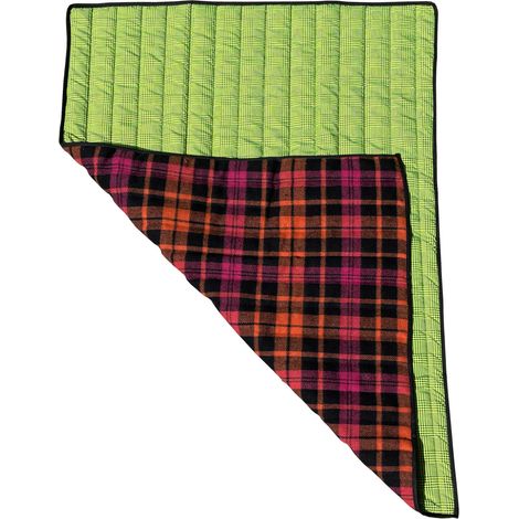 Fashion Dog Double-Face Hundedecke - 100 x 70 cm - Yellow Tartan (1/5)