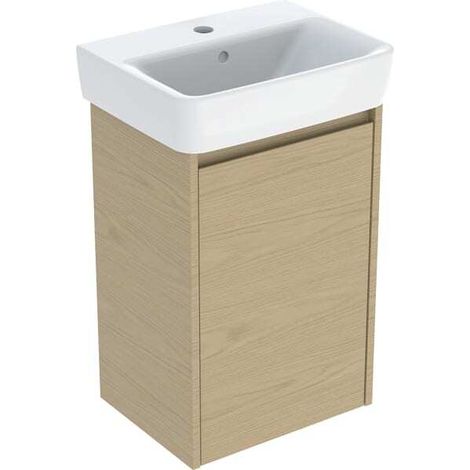 Geberit Renova Plan Set Handwaschbecken mit Unterschrank, 1 Tür,