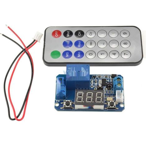 Kit de commande infrarouge 12 V avec tube LED, relais temporisé (1/3)