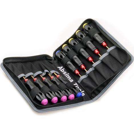 Tool bag incl. 10 pcs. Titanium Pro Tools