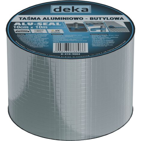 NASTRO SIGILLANTE PER TETTI IN ALLUMINIO 10CM10MB - D-410-9004 (1/3)