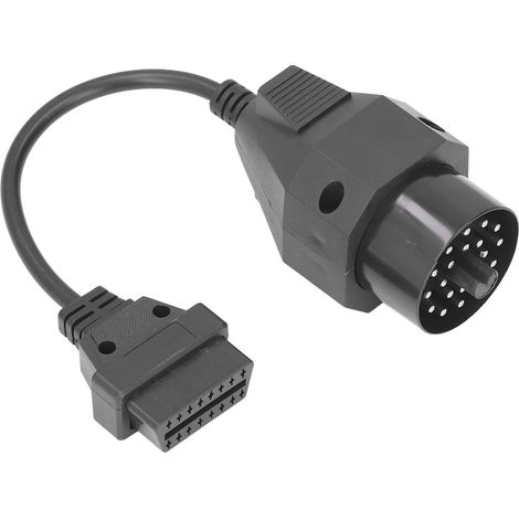 Adaptateur OBD2 16 vers 20 broches, câble connecteur diagnostic auto pour BMW E36 E39 X5 Z3 X1, remplacement compatible, outil de scan véhicule. (1/5)