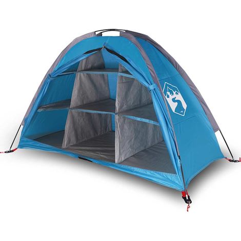 Tente de rangement avec 9 compartiments bleu imperméable CFW302460 (1/5)