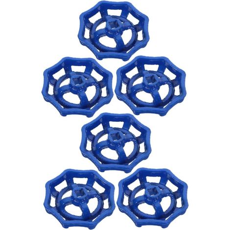 6 pièces Poignée Robinet Extérieur Moulé Volant (1/5)
